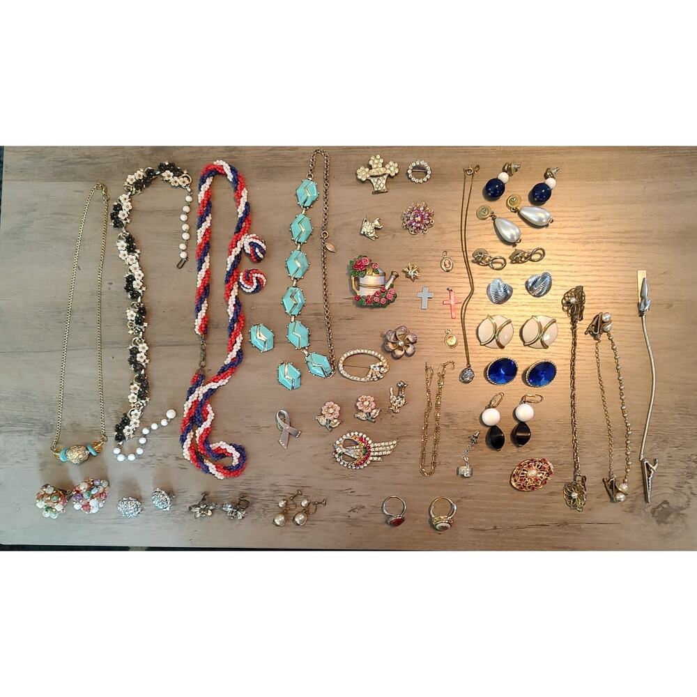 Mixed Jewelry Fashion Lot Vintage